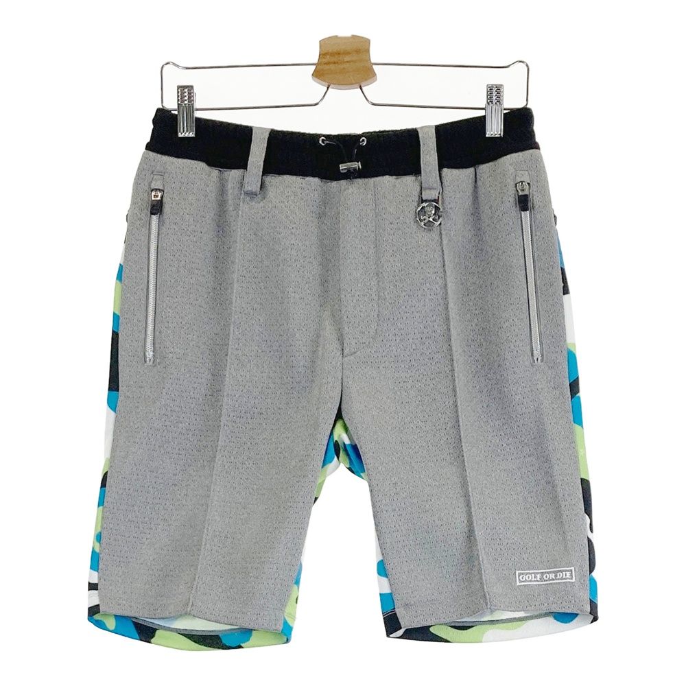 サイズ 44 MARK-LONA マークアンドロナ ハーフパンツ カモフラ 迷彩柄 グレー系 240101435226 ゴルフウェア メンズ ストスト