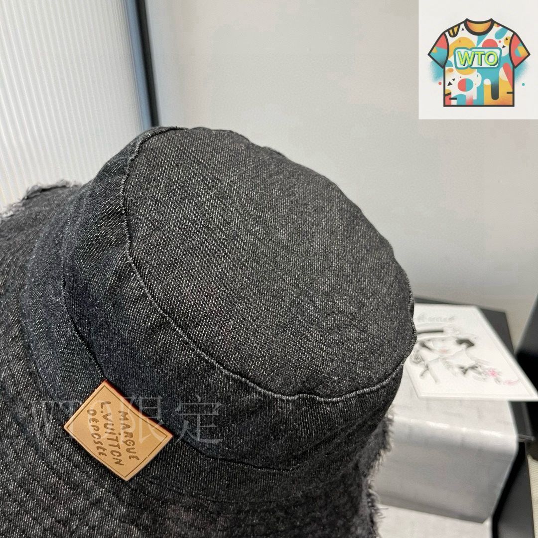 【LOEWE】25SS 新作★夏にぴったりロゴデニムハット ロエベ」の最新デニム小物｜ホワイトのロゴ刺繍が爽やかに映える