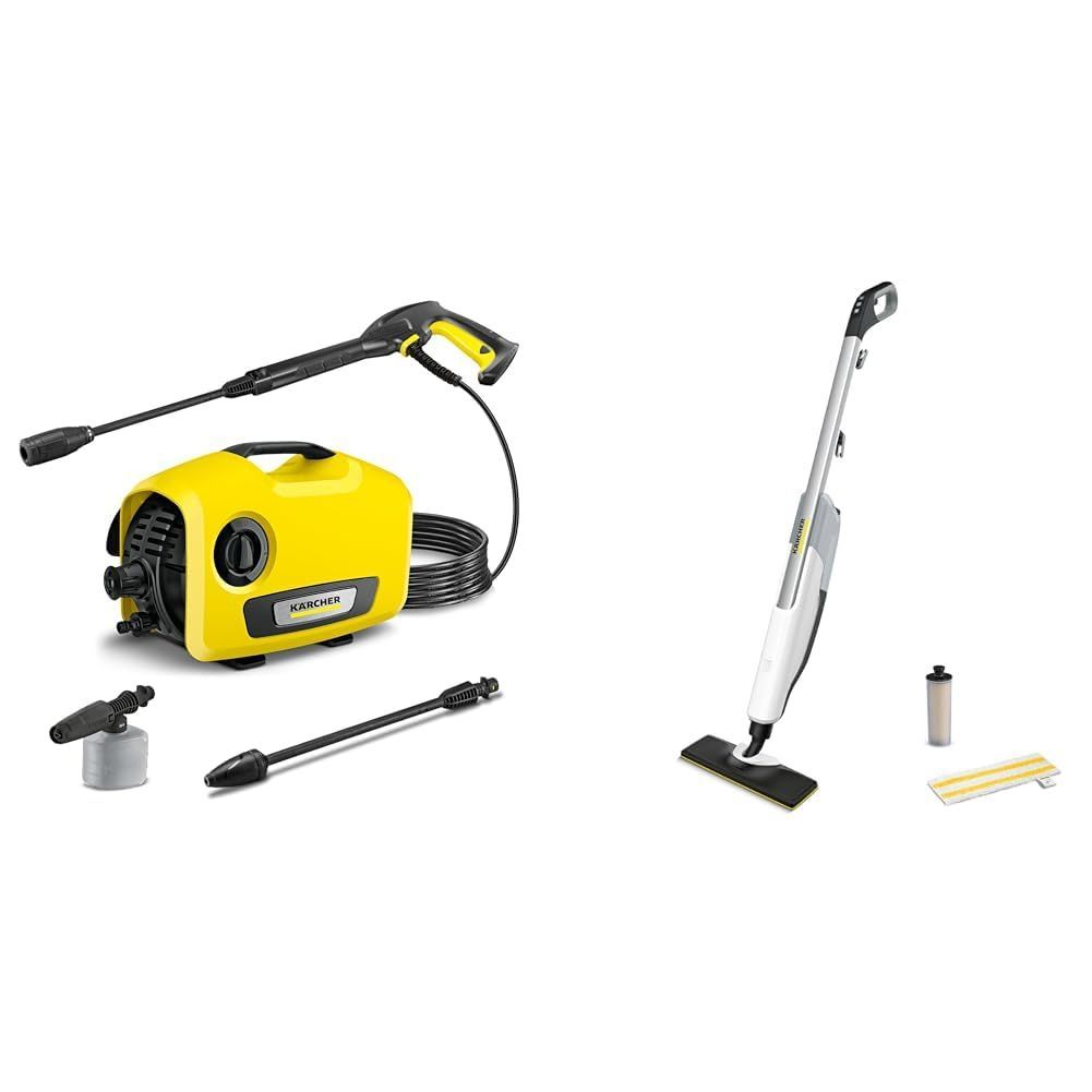 プライムデーセット】 ケルヒャー(Karcher) 高圧洗浄機 K 2 サイレント & スチームクリーナーSC 2  Upright【家の内外ぴかぴかセット】 - メルカリ