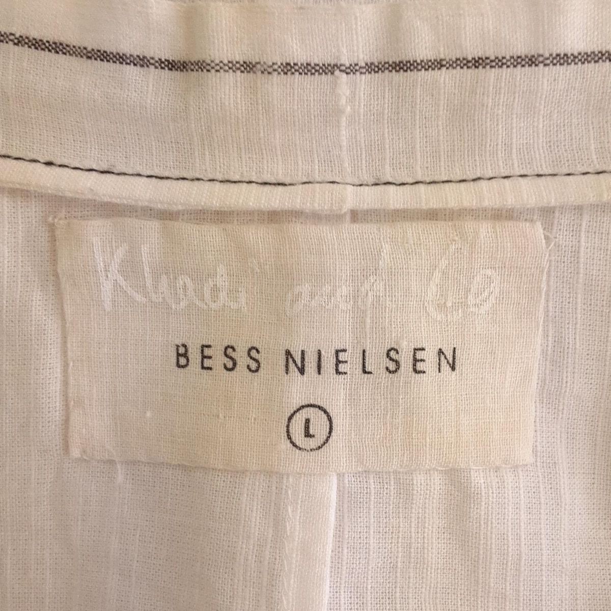 Khadi and Co BESS NIELSEN 長袖シャツ ホワイト M| ヤマダウェブコム