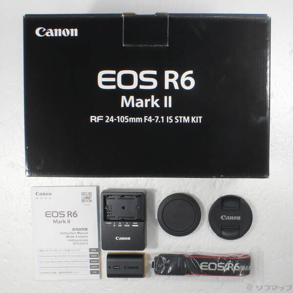 【在庫一掃】 キヤノン EOS R6 Mark II RF 24-105 IS STMレンズキット【中古】 中古品〕 EOS R6 Mark II RF24-105 IS STM レンズキット【198