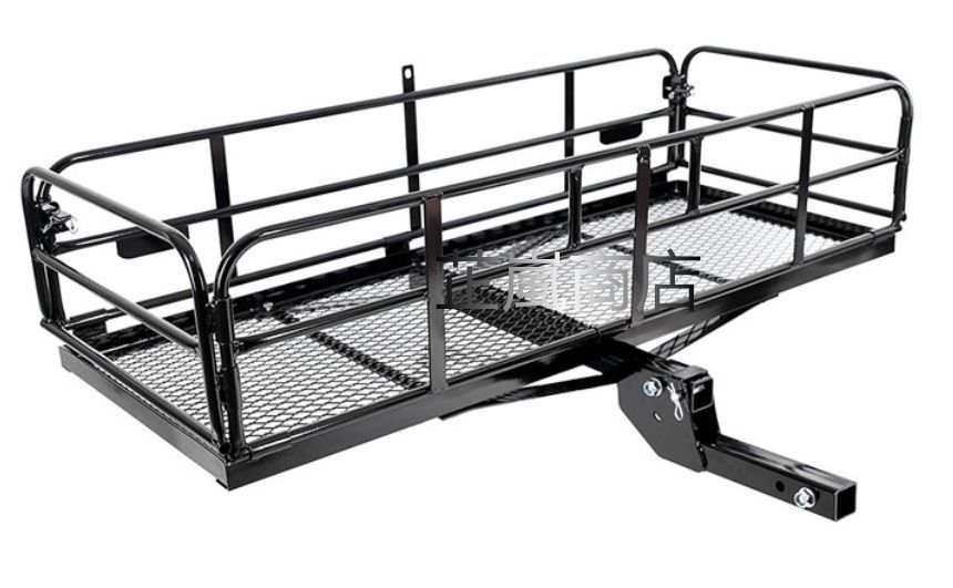 車種共通 リアゲート取り付け 折りたたみ式 大型荷物ラック アウトドアや旅行の積載力を大幅アップ