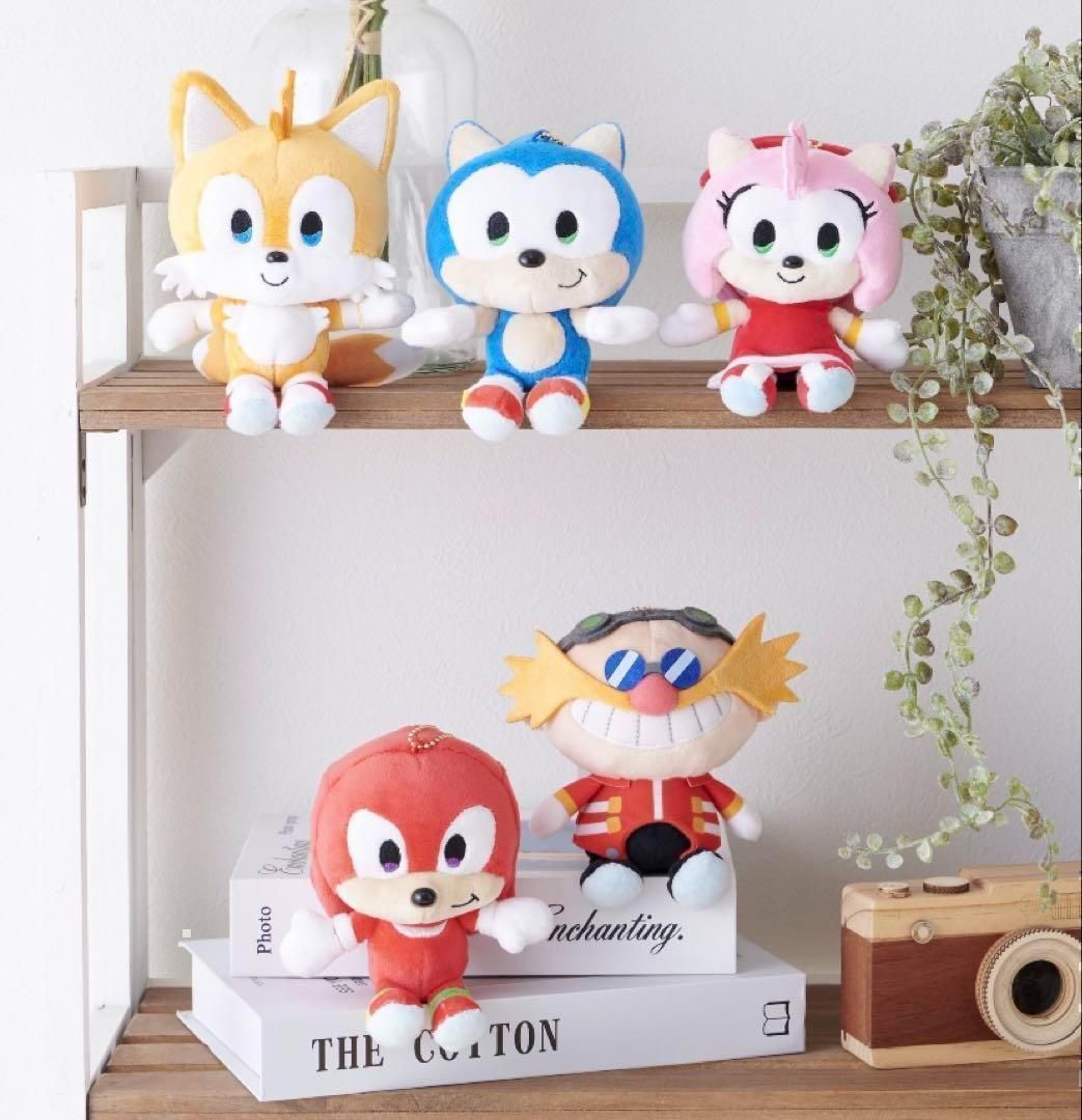 ソニック等1点 SONIC＆FRIENDS ソニック＆フレンズ マスコット