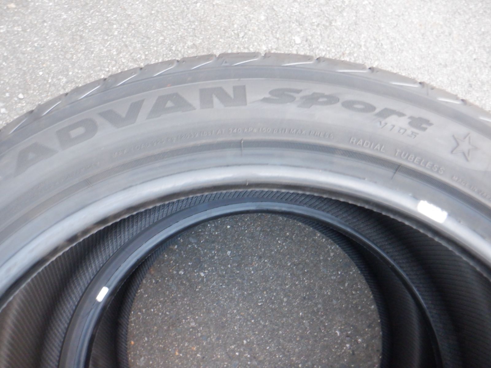 275 40ZR19 ２本 ヨコハマ アドバンスポーツV105 BMW承認タイヤ ５シリーズ ６シリーズ ７シリーズ M5 X3 X4 ｉ５ FFCRYSTALESIA_COM