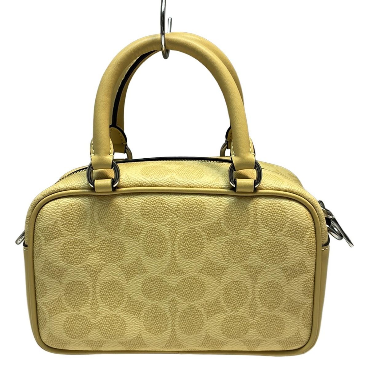 コーチ ハンドバッグ美品 サッチェル クロスボディ バッグ  