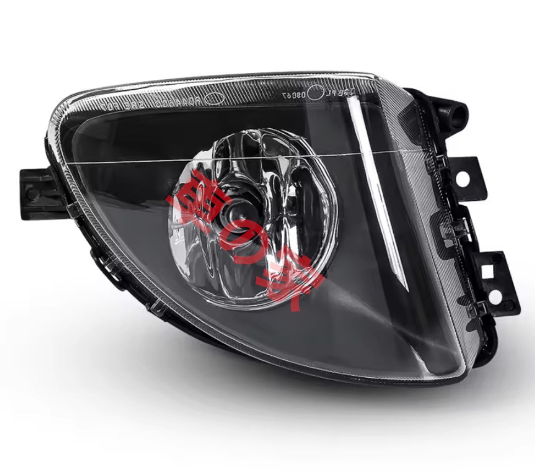 左右セット BMW 5シリーズ F10 F11 F18適合 フロントバンパークリアフォグランプ ブラックフレーム 適合社外品 2009-2013 FFCRYSTALESIA_COM
