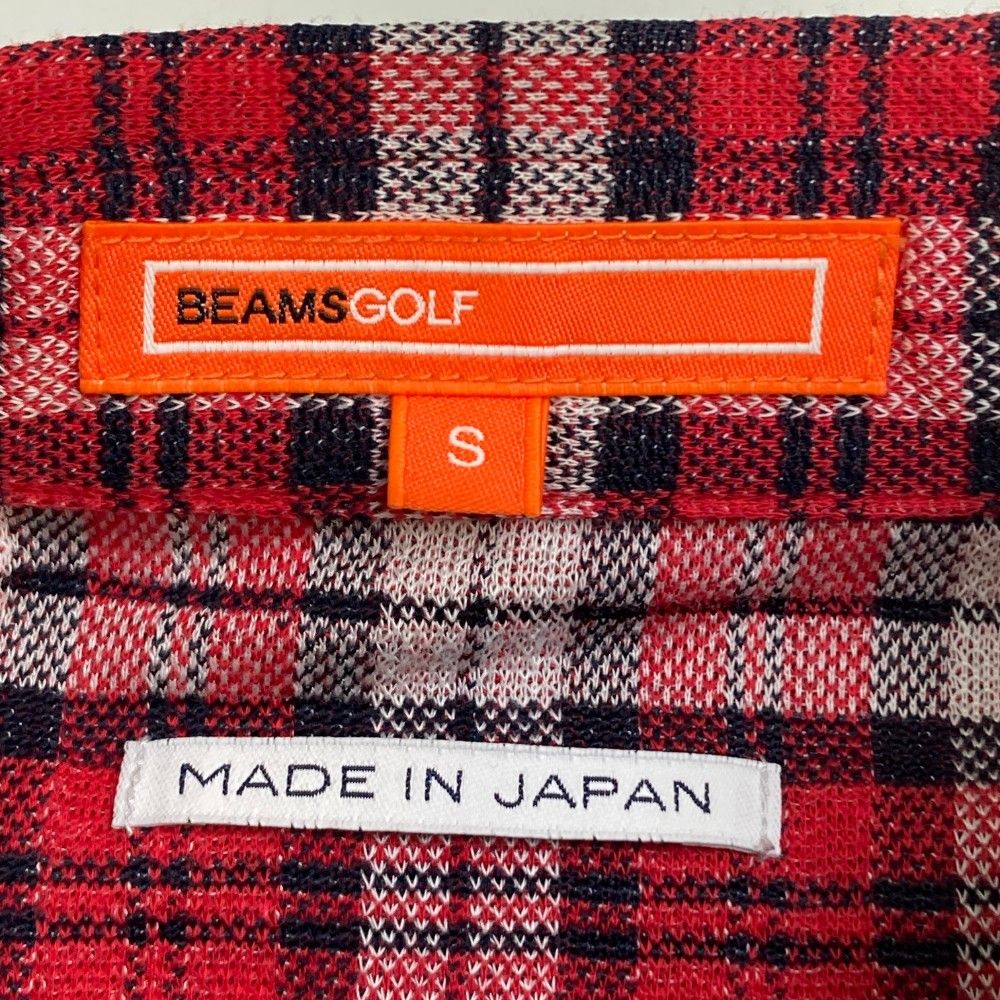 BEAMSGOLF チェック柄 長袖シャツ Sサイズ サイズ：S BEAMS GOLF