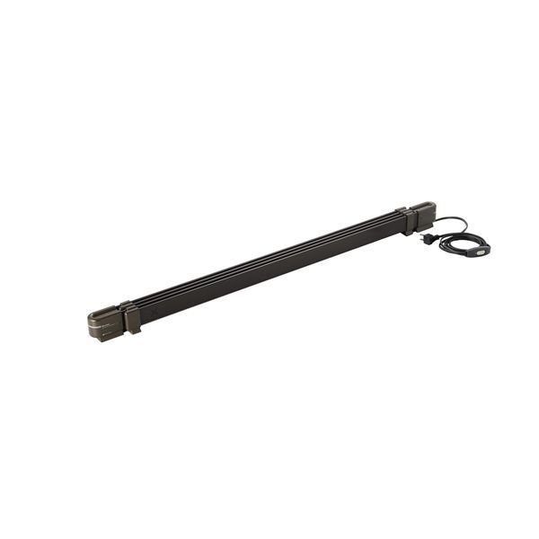 窓用結露防止ヒーター ウインドーラジエーター W|R-0912 90〜120cm 伸縮タイプ ブラウン