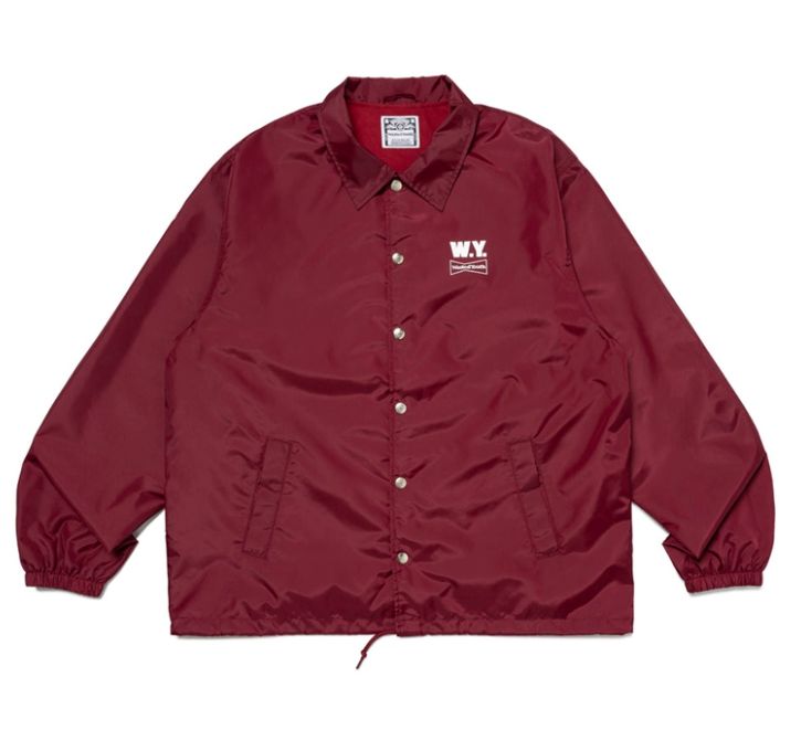 HUMAN MADE wasted youth coach jacket BURGUNDY ジャケット WY26JK010