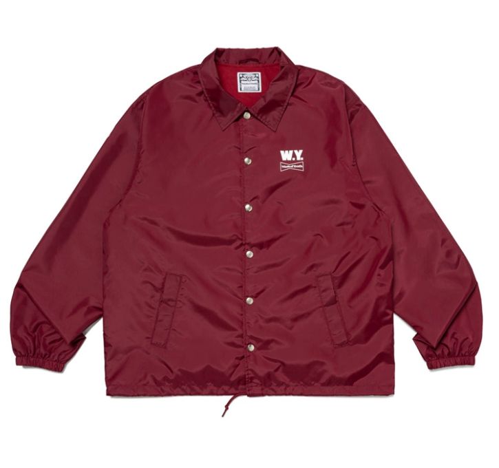 HUMAN MADE wasted youth coach jacket BURGUNDY ジャケット