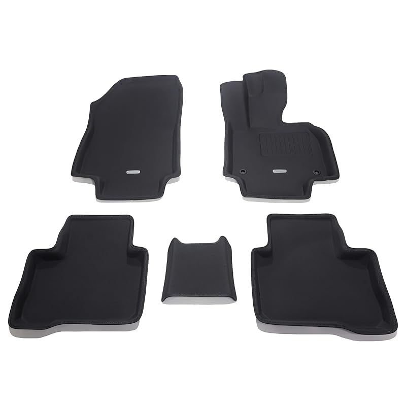 クラッツィオ フロアマット 立体タイプ 1台分セット ＲＡＶ４ MXAA54 / MXAA52 H31(2019)/4~ ハリアーMXUA80 / MXUA85 R2(2020)/7～ ガソリン車 NEWラバータイプ ブラック ET-0153 【5EETB 1