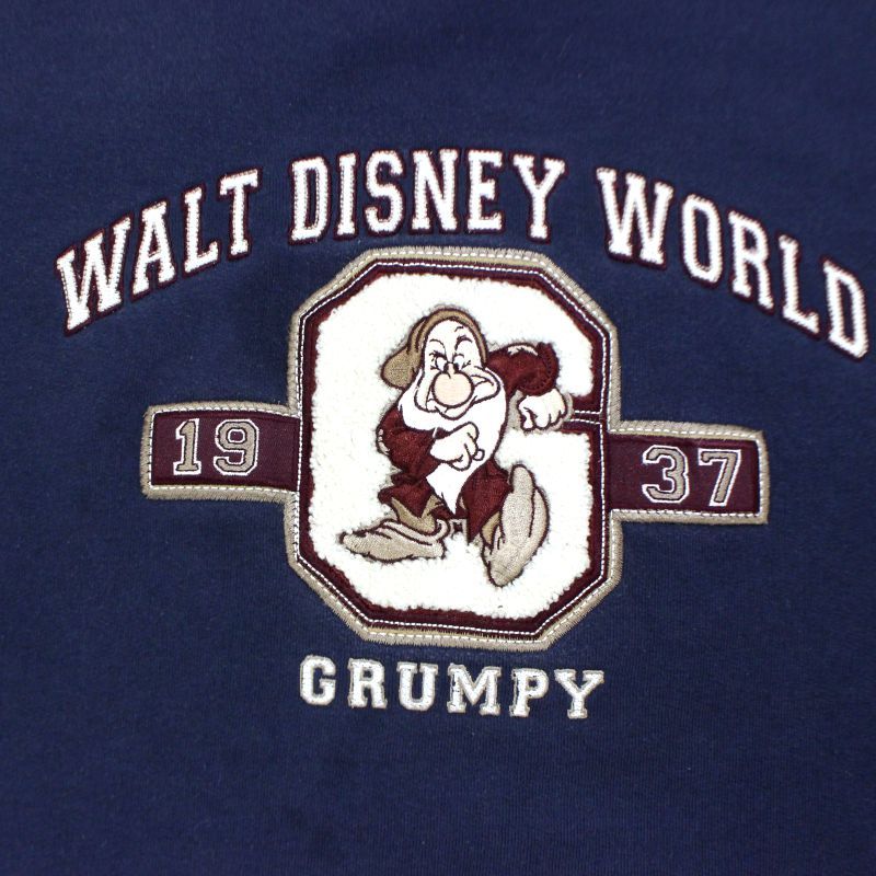 Disney 7人の小人 00s~スウェット 古着 90s Disney 白雪姫 7人の小人 Dopey おとぼけ キャラクター