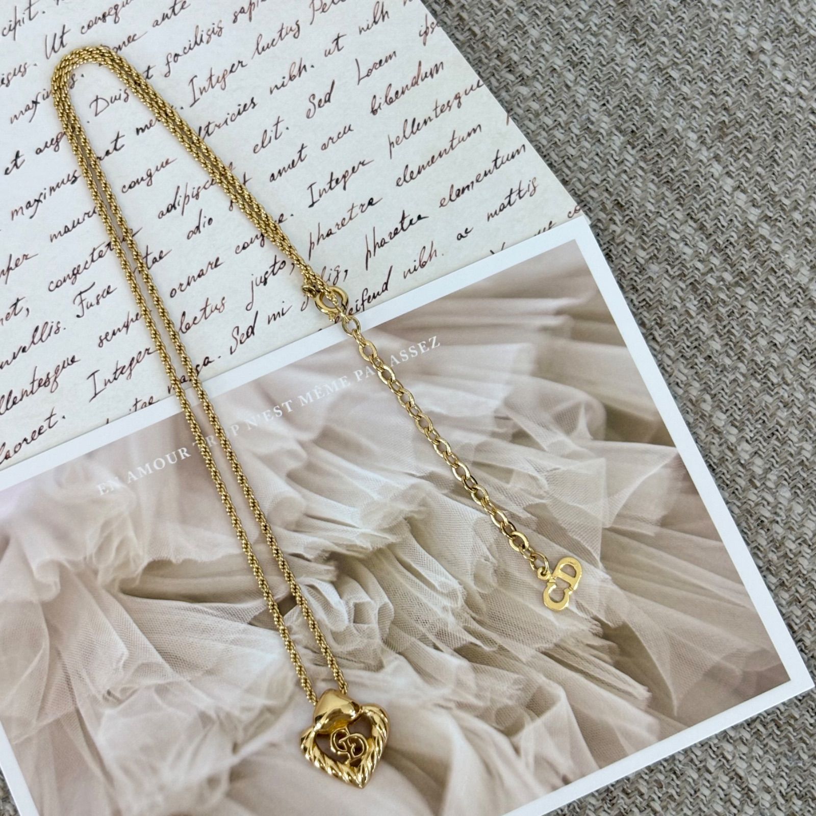 クリスチャンディオール　CD　ロゴ　ネックレス　ピアス　セット クリスチャンディオール CD ロゴ ネックレス ピアス セット 楽天市場