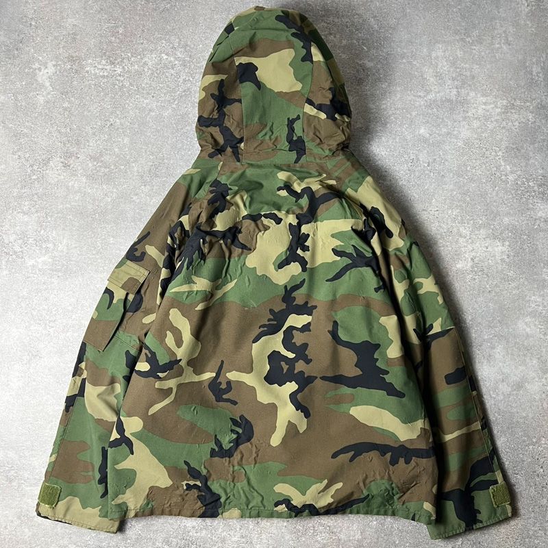 90s US ARMY 米軍実物 ECWCS 1st Gen 後期 ウッドランド カモ