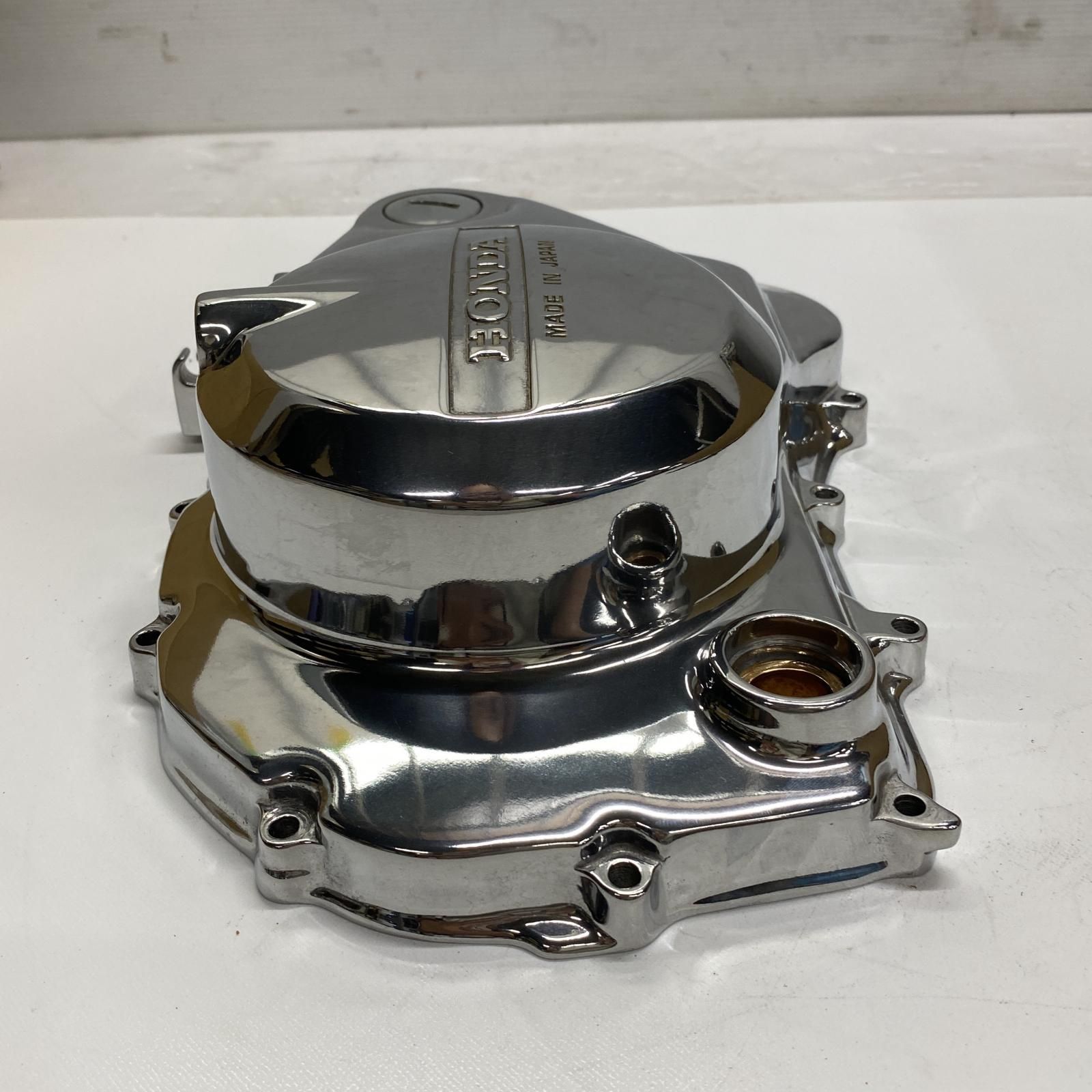 cb250t cb400t 純正　クラッチカバー　美品　バレル研磨　メ HONDA CB250T/CB400T クラッチカバー バレル研磨済 ホンダ