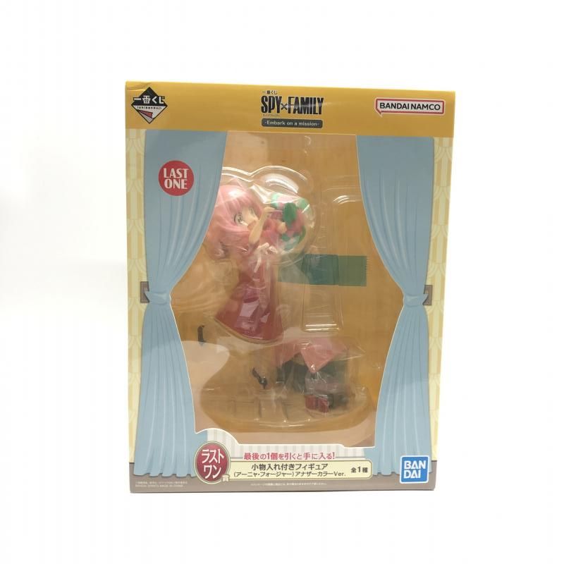 【中古】未開)ﾗｽﾄﾜﾝ賞 ｱｰﾆｬ･ﾌｫｰｼﾞｬｰ 小物入れ付きﾌｨｷﾞｭｱ ｱﾅｻﾞｰｶﾗｰVer. ｢一番くじ SPY×FAMILY -Embark on a mission-｣[18]