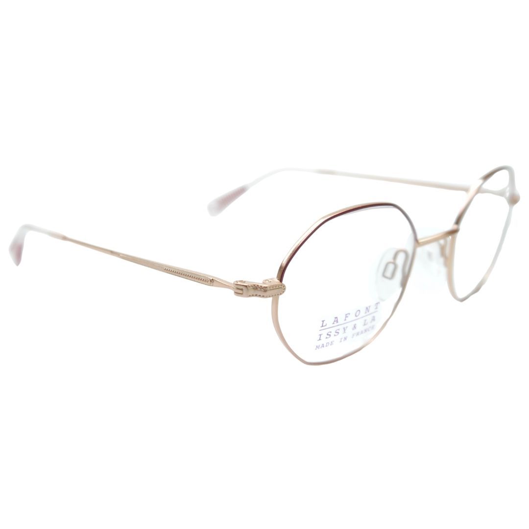 フランス製品 Lafont レース模様メタルフレーム レース