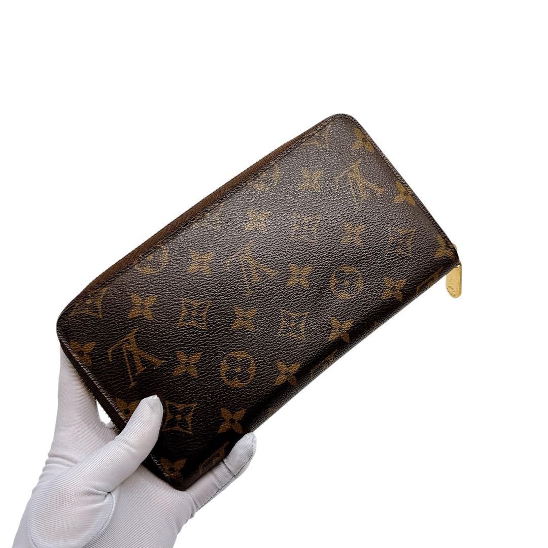 ルイヴィトン M60002 モノグラム ジッピーオーガナイザー 長財布 美品  