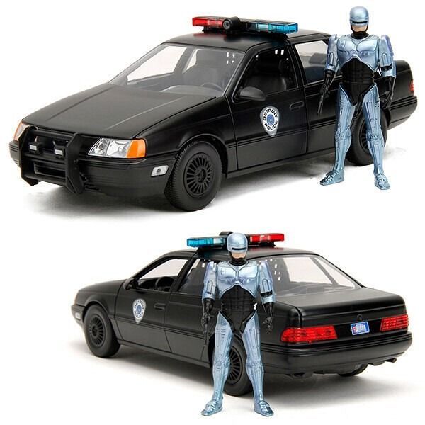 1 24 ロボコップ 1986 OCP フォード トーラス ミニカー アメリカン雑貨