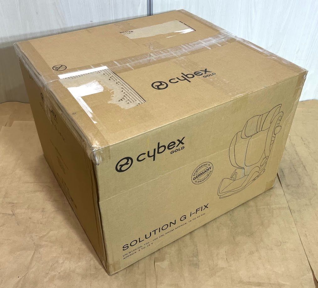 【開封済・未使用品】 cybex サイベックス SOLUTION G i-FIX ラバグレー ジュニアシート K0913 1002ML004 0120240927101975