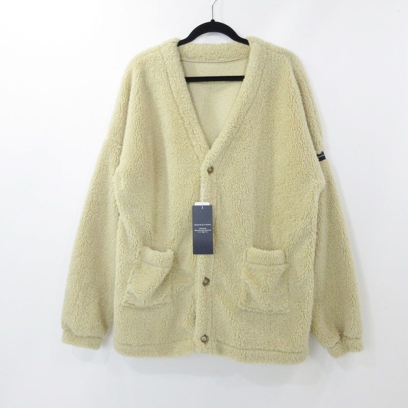 中古】RESOUND CLOTHING | リサウンドクロージング 親しく WEST BOA cardigan カーディガン RC21-C-005  ベージュ