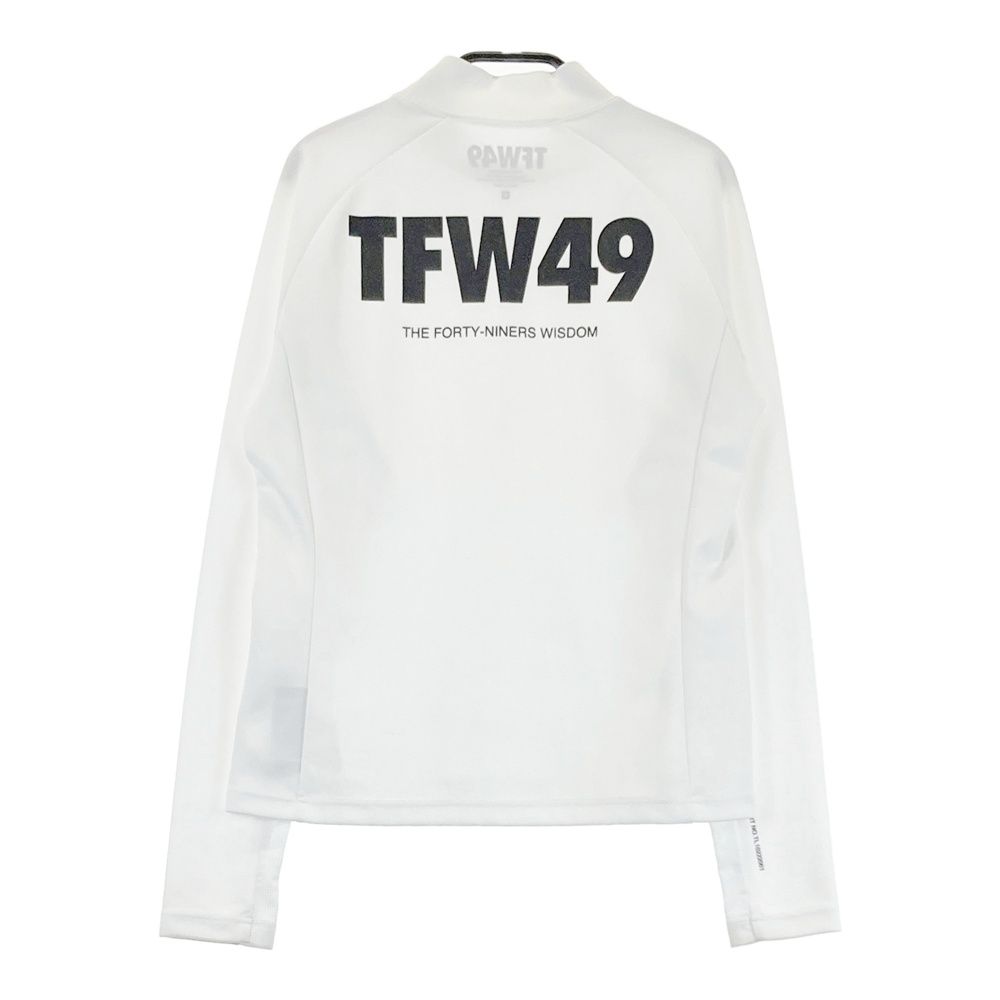 TFW49 ホワイト ハイネックシャツ