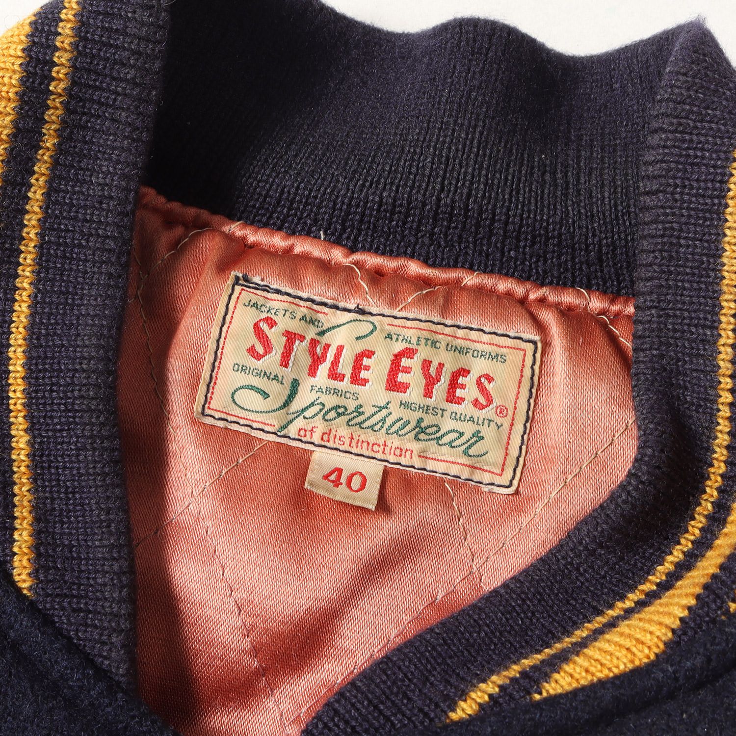 style eyeスタジャン L ネイビー