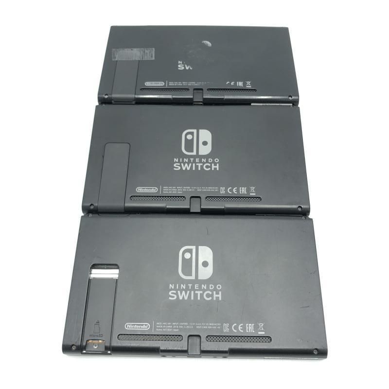 Nintendo Switch 本体 3台 ジャンク品　③ 中古】本体S）【ジャンク】任天堂 Switch スイッチ本体3台まとめ