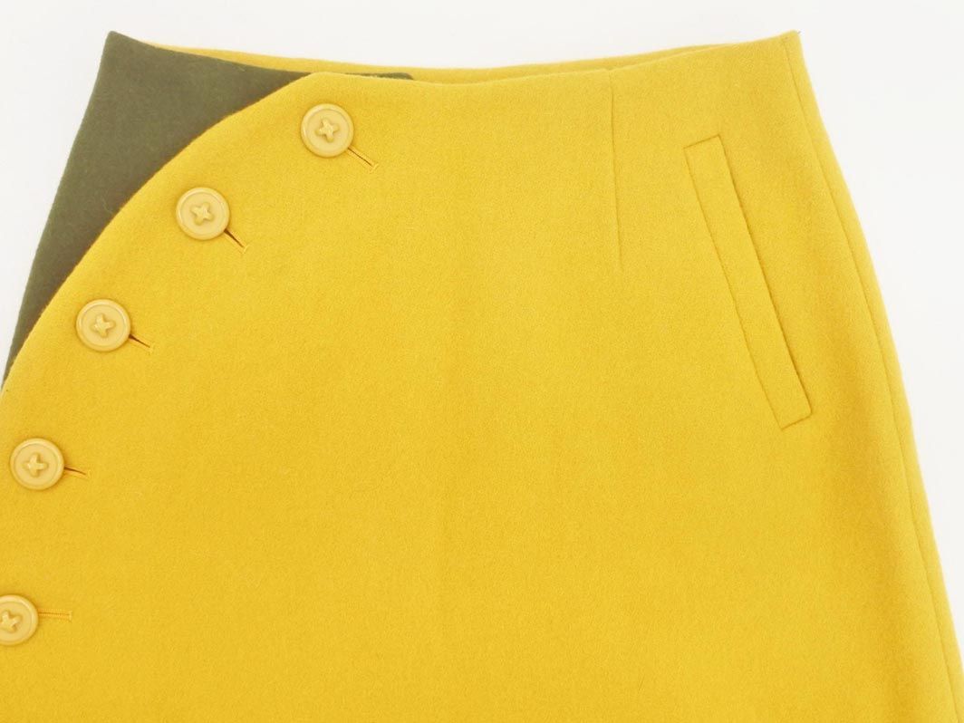 【美品】MARK&LONA ⭐︎ 台形スカート アルシーヴ archives フロントZIPタックマーメイドスカート