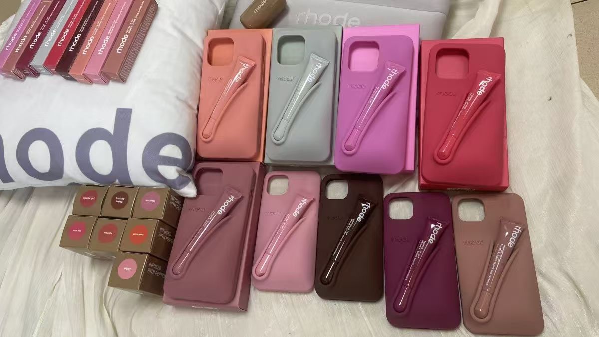 新品】【日本未発売】 rhode☆リップケース☆iPhoneケース rhode