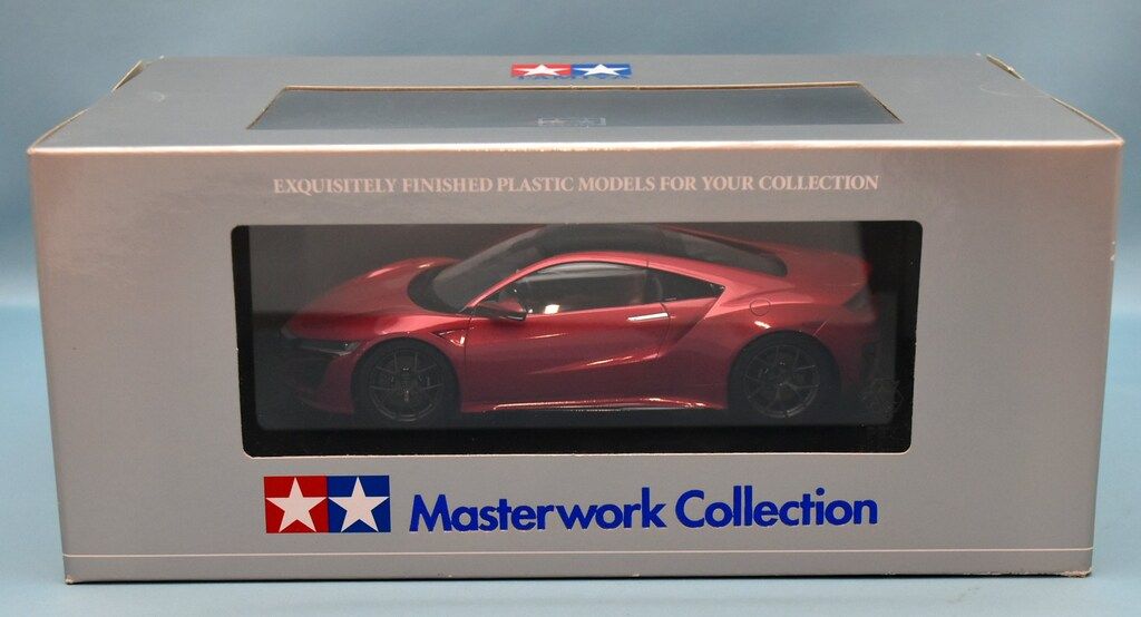 タミヤ 1|24マスターワークコレクション NSX レッド 21157