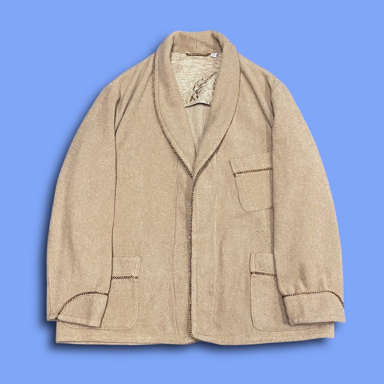ユーロ ヴィンテージ   ショートガウン jantiques 1960-70's Euro Vintage ショートガウン ジャケット - メルカリ