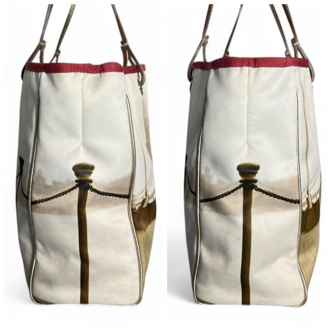 美品 ANYA HINDMARCH アニヤハインドマーチ トートバッグ レザー 