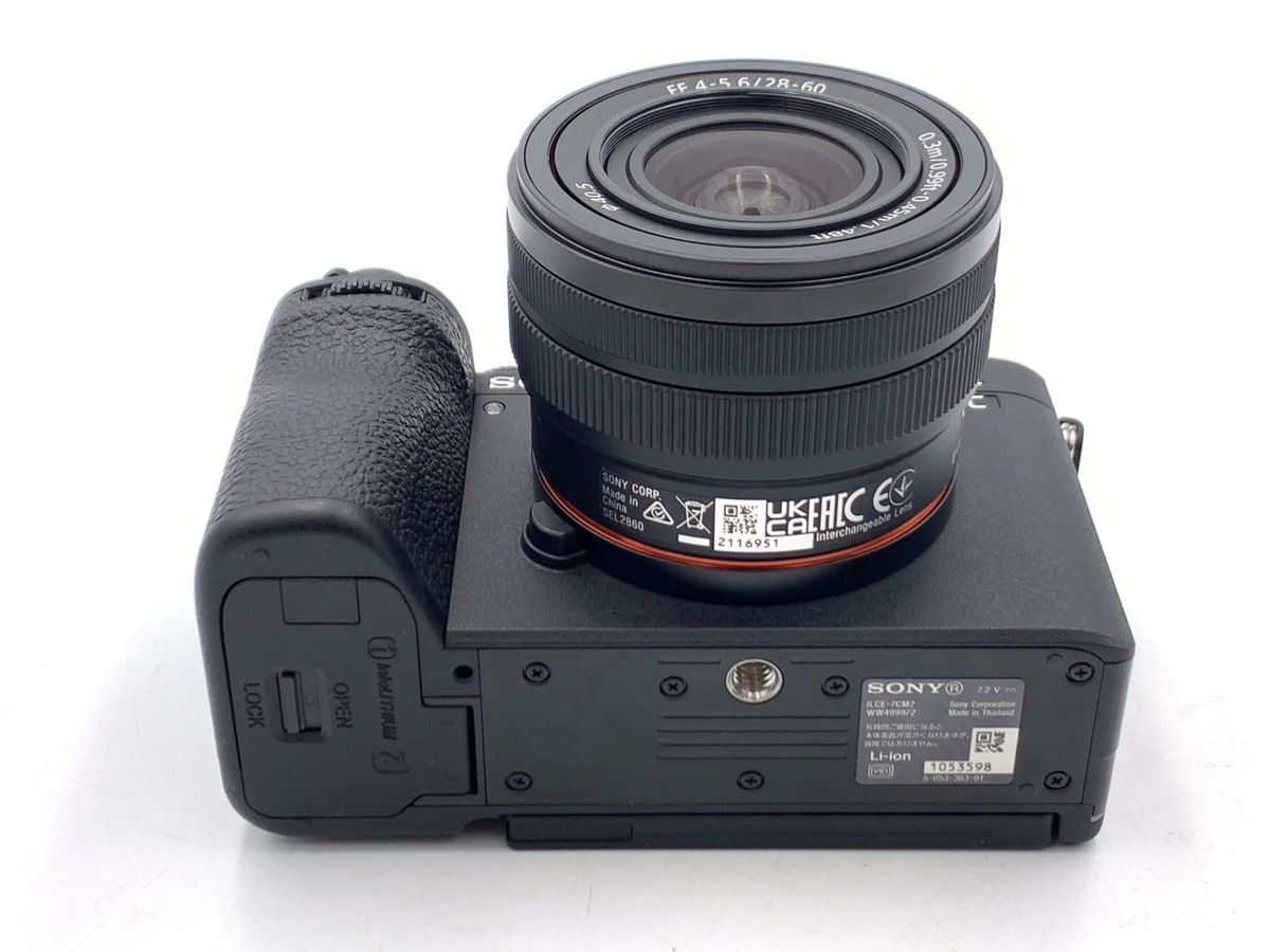  ソニー α7 C II ズームレンズキット ブラック ILCE 7 CM 2 L B ミラーレス一眼 デジタルカメラ