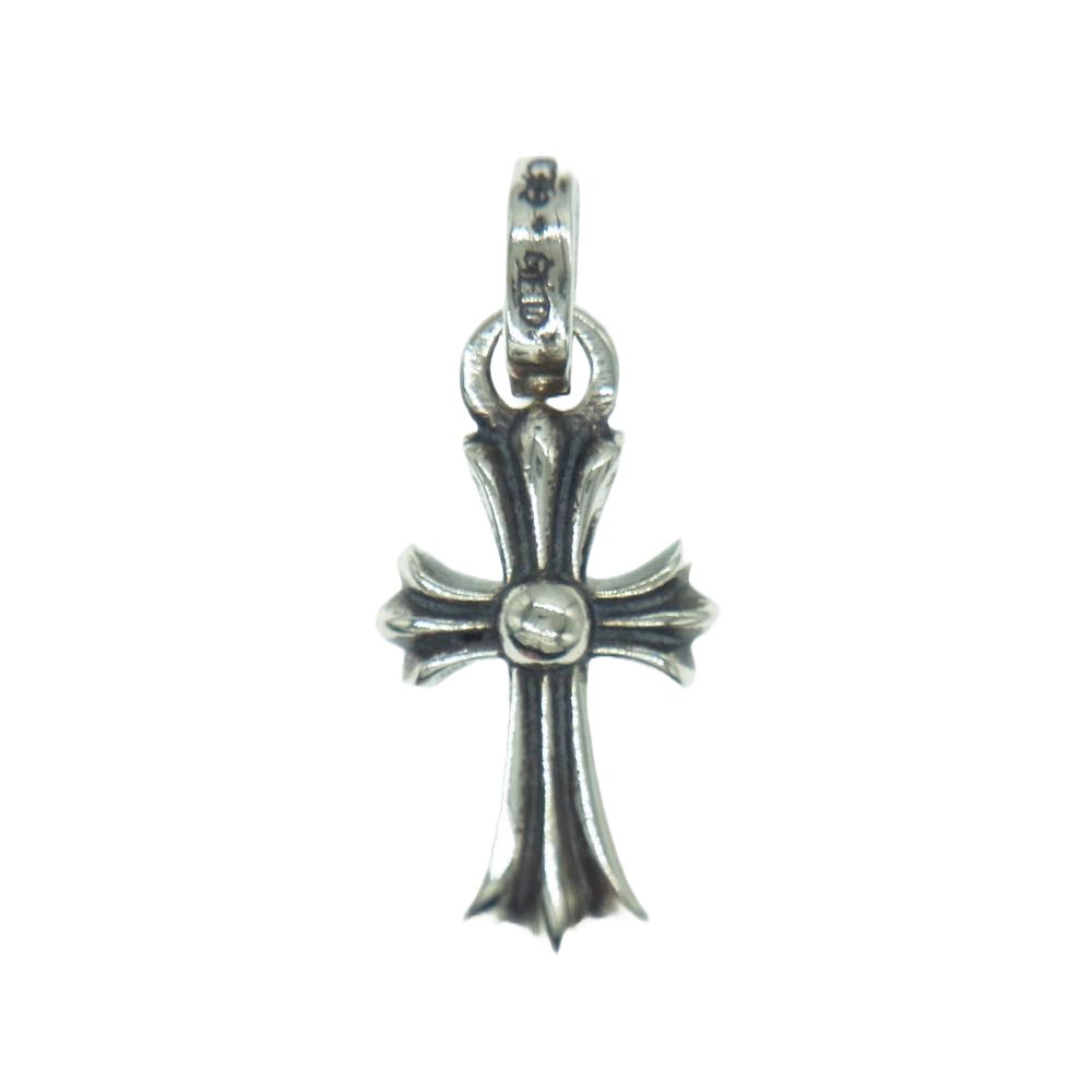CHROME HEARTS クロムハーツ 原本無 ユナイテッドアローズ 時レシート付属 CRS BBYFAT ベイビーファット クロス チャーム ペンダントトップ シルバー系 上