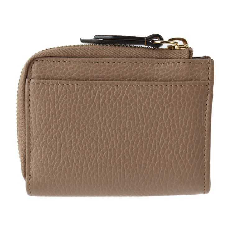 GUCCI 644406 ベージュ系レザーＬ字ファスナーコインケース GUCCI 644406 ベージュ系レザーL字ファスナーコインケース