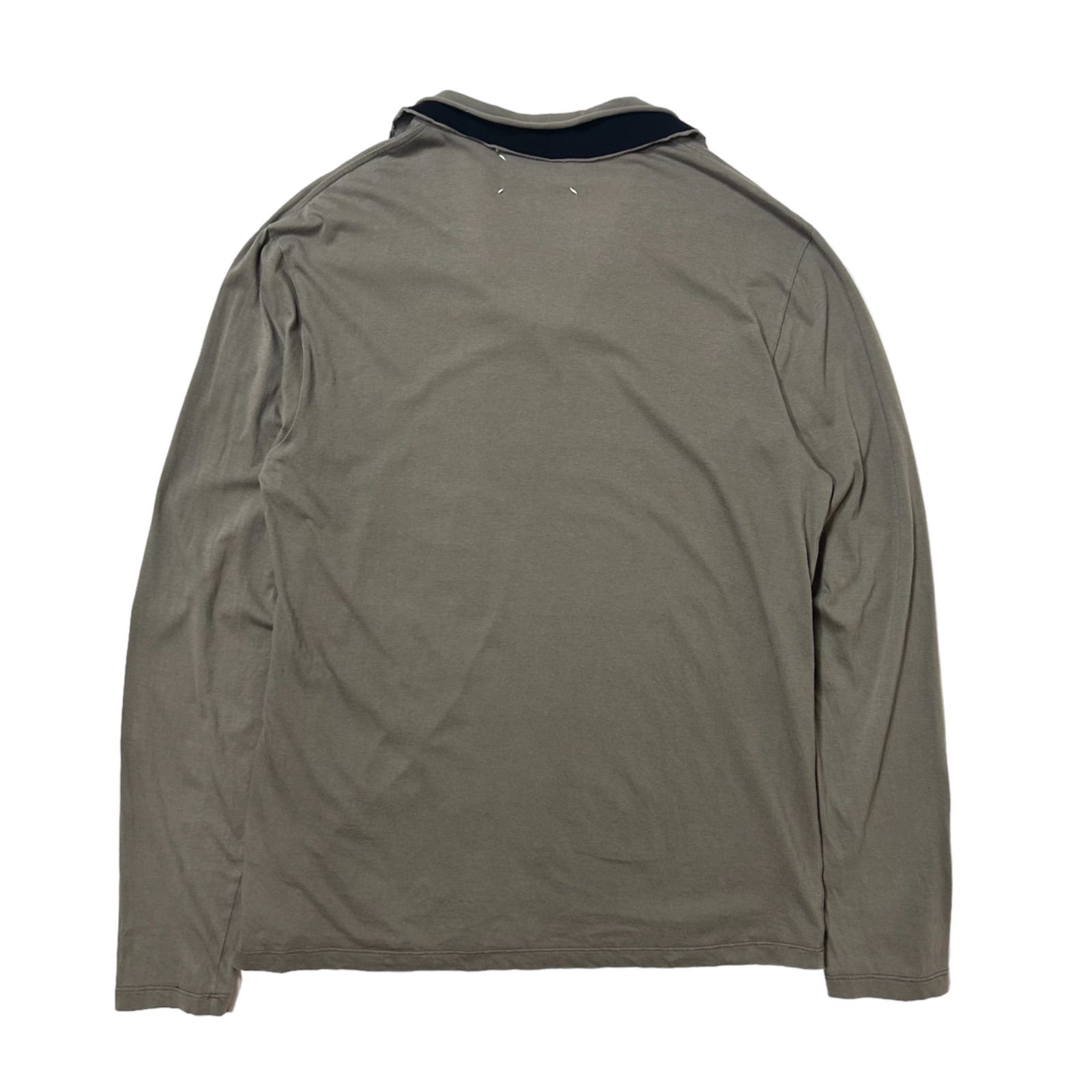 Maison Martin Margiela 2014SS L/S Design Collar Skipper Tee