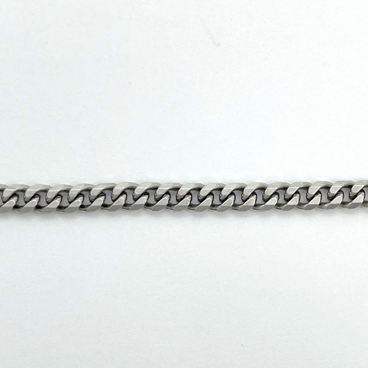 5khe008】喜平 ネックレス Pt850 プラチナ 8面 シングル 51.8cm 30.4g  