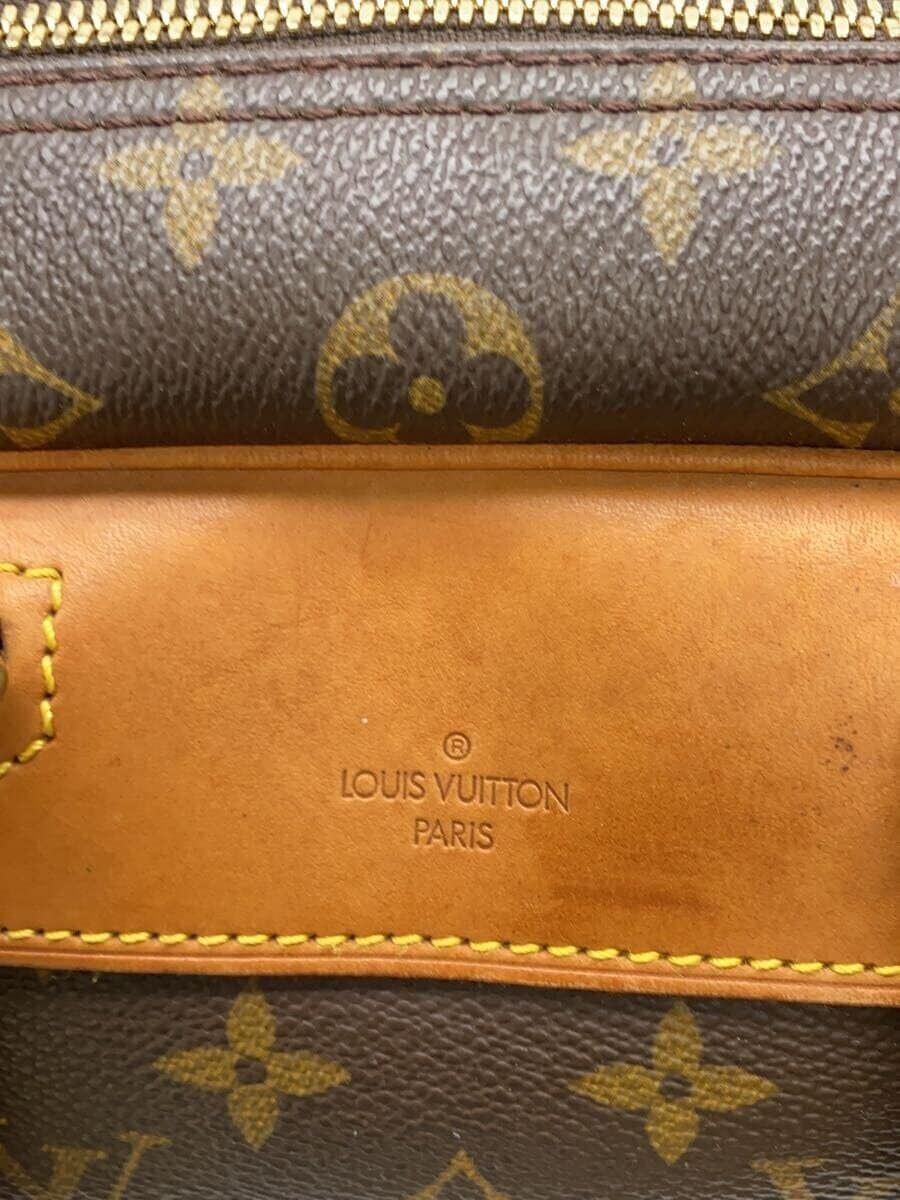 LOUIS VUITTON 2)ボーリング・ヴァニティ(ドーヴィル)_モノグラム・キャンバス_BRW PVC ブラウン - メルカリ