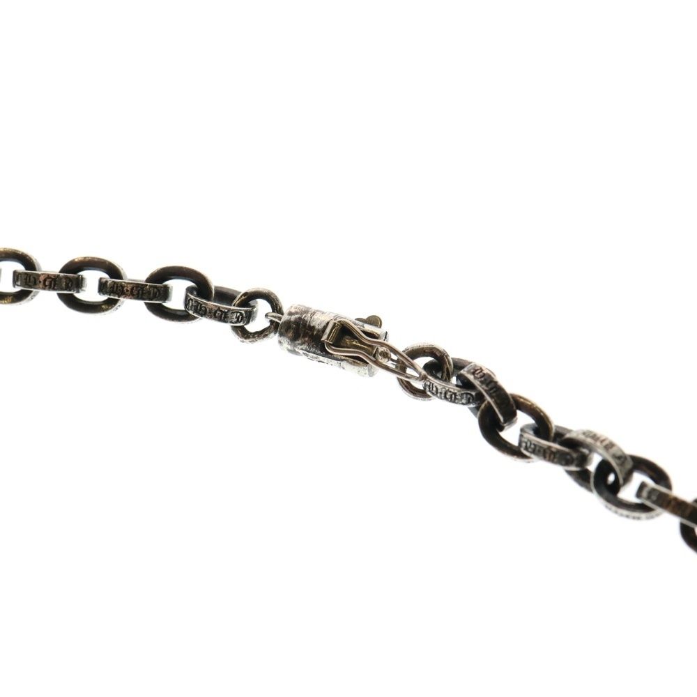  CHROME HEARTS クロムハーツ PAPER CHAIN 24 ペーパーチェーンネックレス inch シルバー BCA 088 その他 アクセサリー