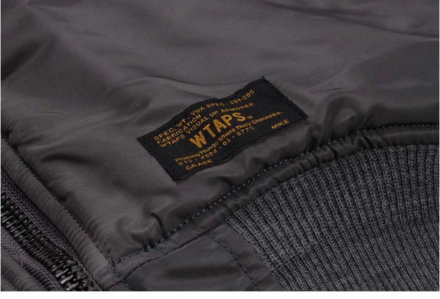 WTAPS MA-1 JACKET NYLON TWILL 162GWDT-JKM04 - メルカリ