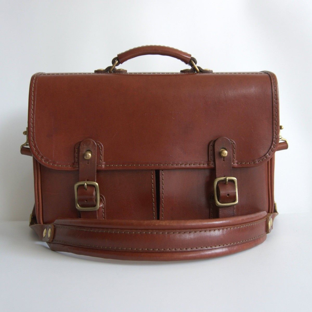 HERZギボシ留めショルダーバック CK100 BLACKカスタム Mサイズ 作り手