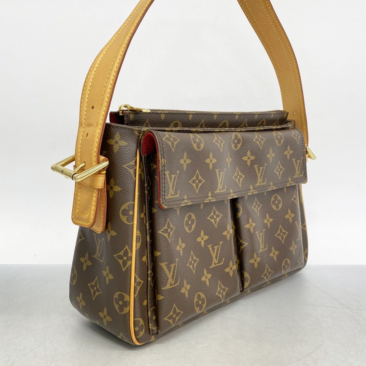 ルイ・ヴィトン ヴィヴァシテGM モノグラム ショルダーバッグ LOUIS VUITTON ほぼ未使用 袋付き ルイヴィトン ヴィバシテ GM