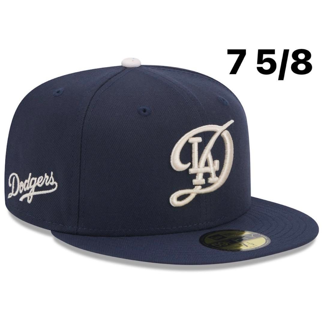 B77ニューエラロサンゼルスドジャースLA 逆ロゴブラック黒ホワイト