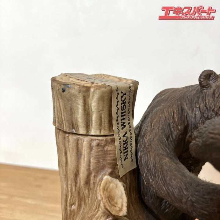 未開栓品】 600ml ウイスキー ニッカ 特級 ひぐまの闘いボトル