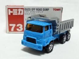 【中古】「非常に良い」トミカ NO.73 いすゞ オフロードダンプ (荷台上下)