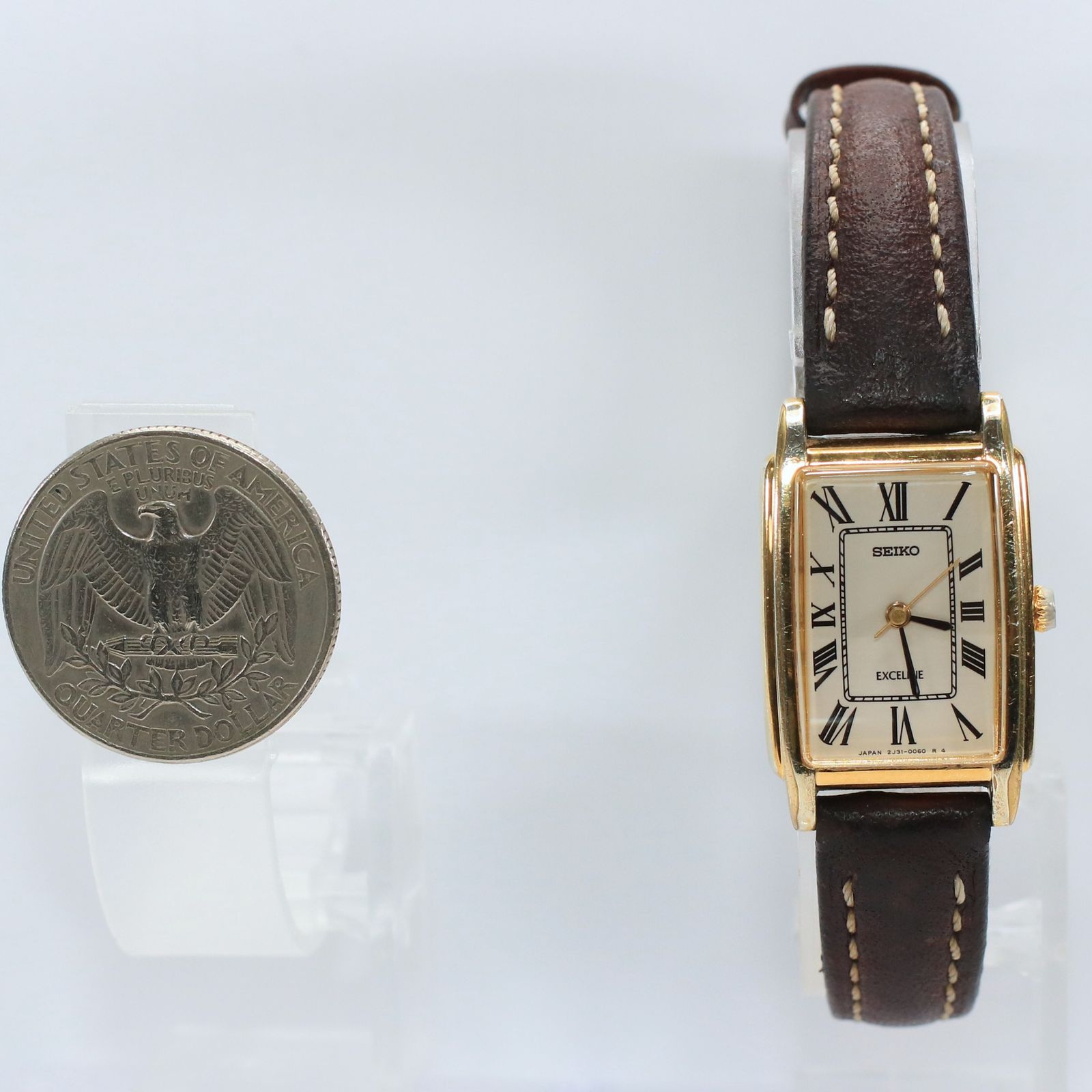 Seiko Exceline 2J31‑5000 アイボリー ブラウン Seiko Exceline 2J31‑5000 アイボリー ブラウン - メルカリ