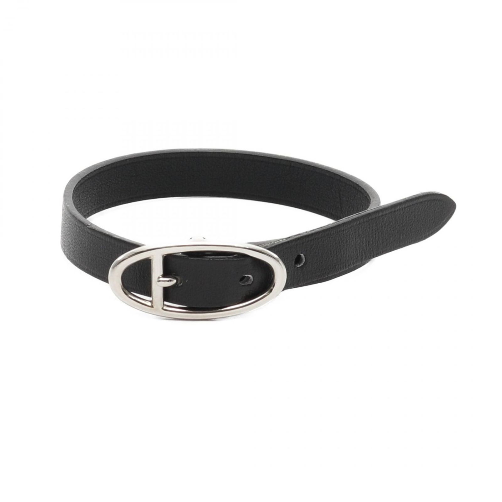 エルメス HERMES ブレスレット アピ1 レザー ブレスレット レディース Used A