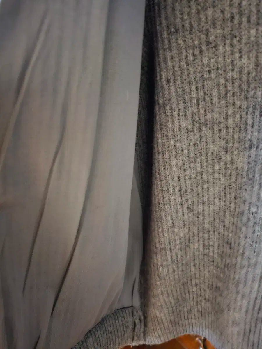 モカシミア ニットジャンパー