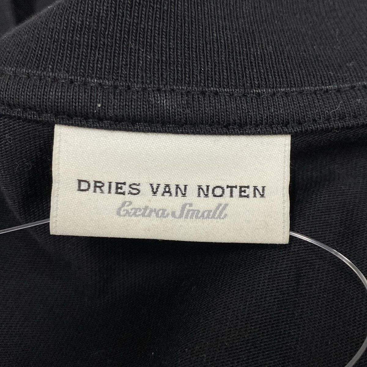  DRIES VAN NOTEN ドリスヴァンノッテン 七分袖カットソー レディース - 黒 五分袖 七分袖 Tシャツ カットソー